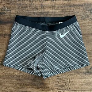 Nike Pro Elite Track & Field 3” Shorts Made in USA ‘Black White’ (size wmns XS)